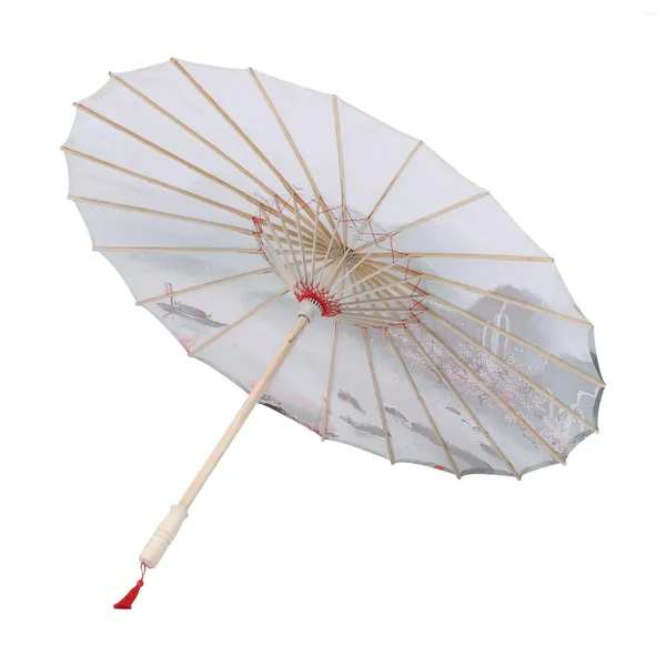 Parapluies 1pc style chinois parapluie scène accessoires pographie décorative