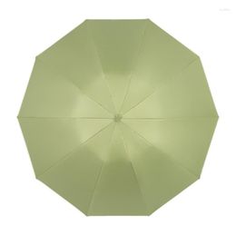 Paraplu's automatische grote paraplu omgekeerde vrouwelijke regen met dubbele gebruikte versterking verdikte sterke windbestendige mannen krimpen vouwen