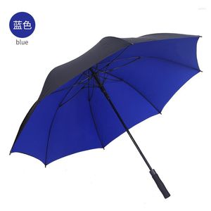 Parapluies Automatique Poignée Droite Double Couche Golf Business Parapluie Grand Homme Publicité Coupe-Vent