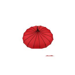 Umbrellas Diseño creativo creativo de golf en blanco y negro Pagoda recta de mango largo Dh2045 Drop entrega de jardín Househ Housh DH4SM
