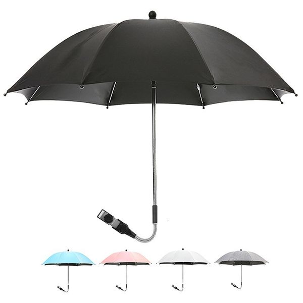 Parapluies Flexible réglable bébé poussette parapluie cadre accessoires installation multi-usages fauteuil roulant parapluie cadre vélo connecteur 230330