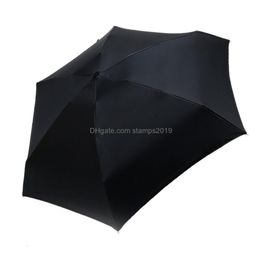 Paraplu's Opvouwbaar Schattig Mini Draagbaar Winddicht Regen Dames Strand Zakparasol Opvouwbaar Zon Gemakkelijk op te bergen 221124 Drop Delivery Home G Dhnow