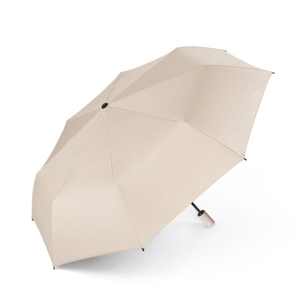 Paraguas Paraguas completamente automático Simple para mujer Soleado y lluvioso Sombrilla de doble uso Protector solar Plegable Contracción Anti-viento Ins 220929
