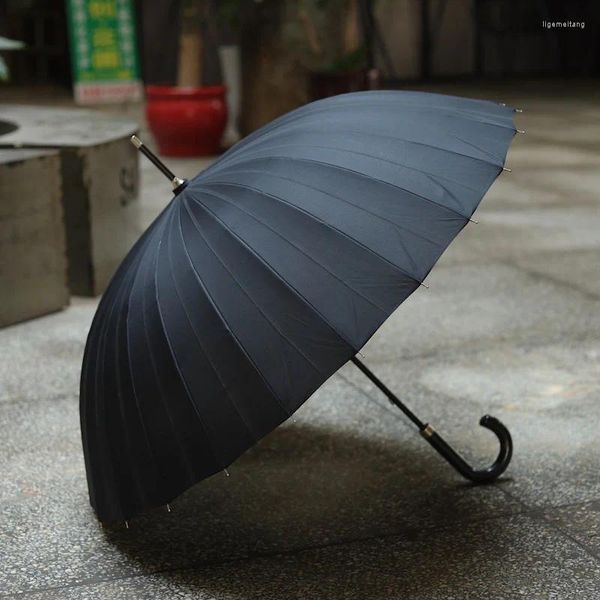 Parapluies Golf Parapluie De Luxe Art Messieurs Coupe-Vent Manche Long Renforcé Chinois Grande Femelle Paraguas De Lluvia Sunny Angel