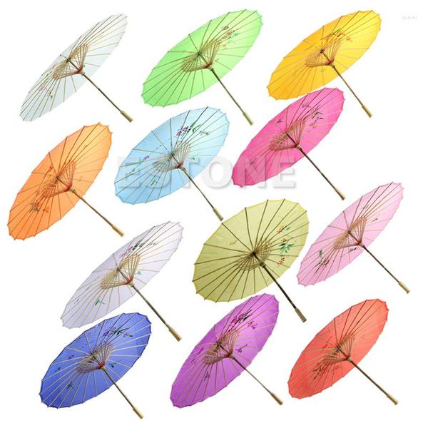 Parapluies Grace parapluie chinois japonais Art déco peint Parasol pour soirée dansante de mariage