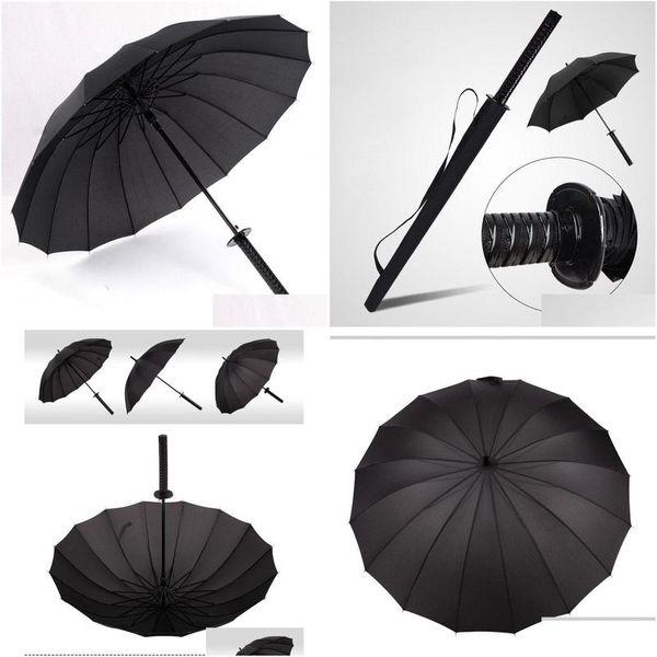 Parapluies samurai japonais épées parapluie