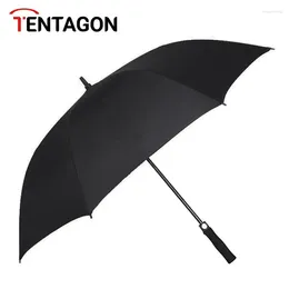 Paraguas Paraguas grande de mango largo, alta calidad, resistente al viento, reforzado, negocios, familia, actividades al aire libre, Golf