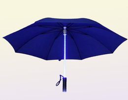 Parapluies LED Light Saber Up Umbrella Laser Sword Golf Changer sur le flash intégré de la torche 20219224991