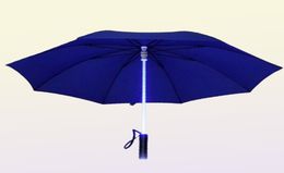 Paraplu's LED Light Sabre omhoog Umbrella Laser Sword Golf Veranderend op de schachtbuilt in Torch Flash 20214067786