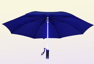 Paraplu's LED Light Sabre Up Umbrella Laser Sword Golf Veranderend op de schachtbuilt in Torch Flash 20212519631