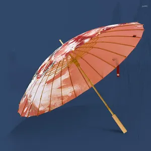 Parapluies de luxe samouraï chinois coupe-vent solide Parasol Protection UV parapluie grandes filles Przeciwdeszczowy vêtements de pluie en plein air