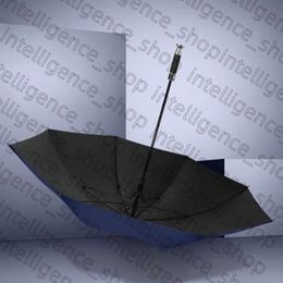 Paraplu's luxe hoogwaardige golf paraplu riet golf vol vezel automatisch lang handvat zakelijke paraplu sraight paraguas aangepaste logo ontwerper paraplu 438