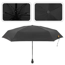 Parapluies Parasol Protection solaire Parapluie Voyage pour la pluie Métal Jour de pluie Coupe-vent