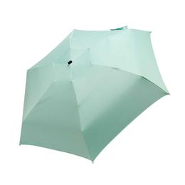 Parapluies Parapluie de Soleil Portable Parapluie Pliant de Poche Parasol Anti UV léger Femmes Hommes Parasol Parapluie pour Voyage Dropship