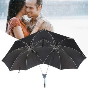 Parapluies Toit anti-pluie Fermeture manuelle Parasol à ouverture douce Approvisionnement extérieur