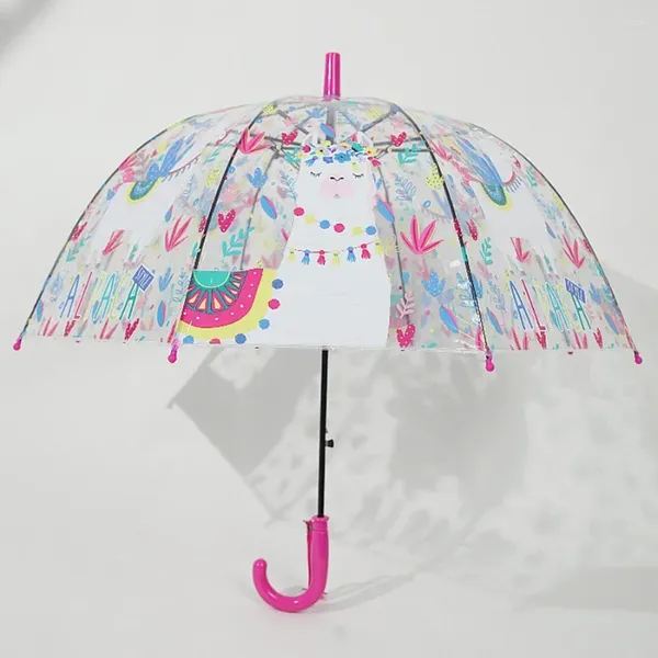 Parapluies pluie parapluie fille enfants coupe-vent grand anime kawaii golf transparent clair luxe mignon