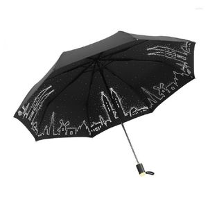 Parapluies Scenic Parapluie Pliant Entièrement Automatique Pluie Auto 8K Parasol Grand Coupe-Vent Pour Hommes Femmes