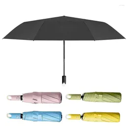 Parapluies Parapluie à ouverture automatique et rétractable Pare-soleil pour protection solaire UV Mini petite poche pluie