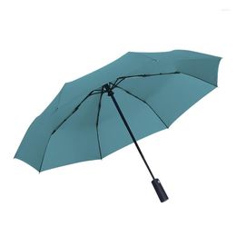 Parapluies Stand Parapluie Automatique Couleur Unie Coupe-Vent Transparent De Luxe Sombrinhas Femininas Frete Gratis Poignée