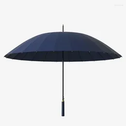Parapluies Sun Luxury Parapluie Hommes Organisateurs Femmes Noir Coupe-vent Fort Pliant SRain Gear