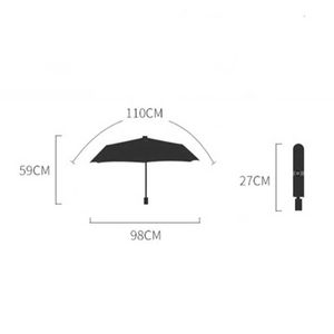 Parapluies Parapluie coupe-vent transparent entièrement automatique Auto Clear pliant parapluie de pluie femmes filles femme noir pliable Paraso