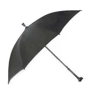 Parapluies Parapluie Béquilles Antidérapant Personnes Âgées Longue Poignée Protection Uv Coupe-Vent Femmes Hommes Ensoleillé Pluvieux Personnalisé Cadeau Drop Delivery Dhz7A