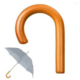 Poignée de parapluie des parapluies pour la pluie J Grip Auto Open Open CHOCK Forme de forme outil