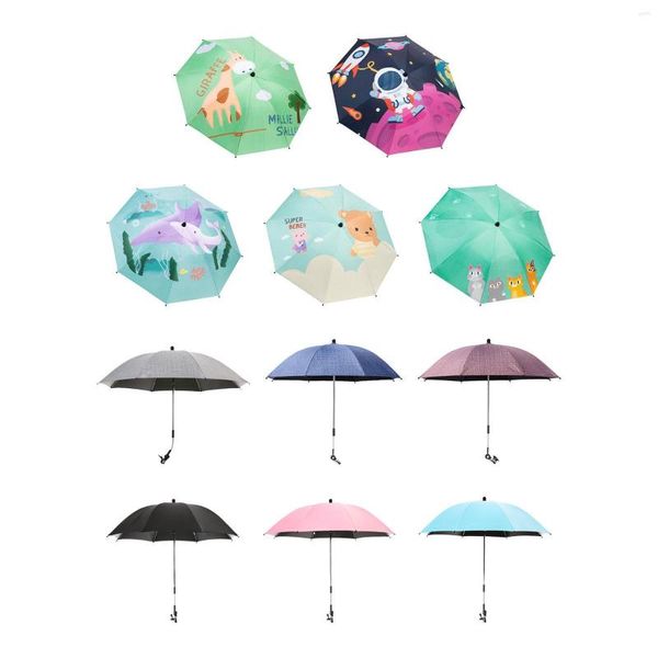 Parapluies Universal Baby Parasol Sun Protection For Waterproof Umbrella Trolley Bike