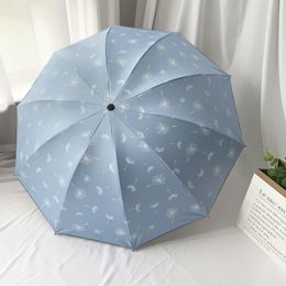 Paraplu's winddichte paraplu grote tien botten dubbele anti uv zonneparasol zonneschading dual-purpose vrouwen regen paraplu 230314