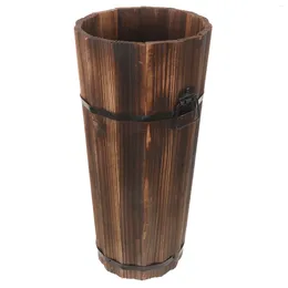 Paraplu's houten paraplu -bucket ingangsteunsteun voor opslag decorator houder wandelstok