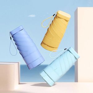 Paraplu's zuodu vrouwen zon paraplu vouwen anti-uv guarda chuva draagbare paraguas mini parapluie