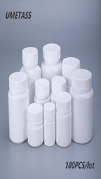 Umetass botellas de plástico médico vacío con tapas de píldoras portátiles Tabletas de cápsula contenedor de alimentos 20 ml30ml40ml50ml70ml T200819336815