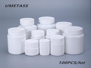 Umetass lege medische plastic flessen met deksels draagbare pil tabletten capsule container voedsel kwaliteit 20 ml30 ml40 ml50 ml70 ml T200812065310