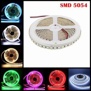 Umlight1688 5054 LED Strip 5M 120LEDS / M Geen Waterdicht Warm Wit 600 LED Streep Flexibele LED Lint Tape More Bright 5050 5630