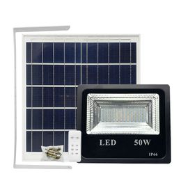 Umlight1688 schijnwerper RGB Solar Licht LED Buitenverlichting 50W 100W IP66 Waterdicht voor Tuin Square