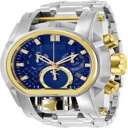 Ongeslagen BOLT ZEUS Heren 52MM roestvrijstalen horloge Topkwaliteit horloge Reloj 266T