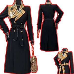 Designer non défini long trench coat B Brand réseau de haute qualité