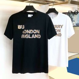 designers indéfinis pour hommes T-shirt b marque femme chemise de lettre
