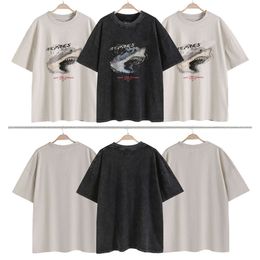 Undefined Designers Mens T-shirt Re Brand Shark Hip-Hop Goth Tops Fashion CropTops Luxe mannen Casual t-shirts Man Kleding Street Designer Girl DesPaar T-shirts T-shirts