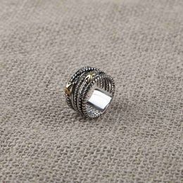 undefined halo Designer Ringen Gedraaid Dames Gevlochten Heren Mode-sieraden voor Kruis Klassiek Koperen Ringdraad Vintage X Verloving Jubileum Giftbrands