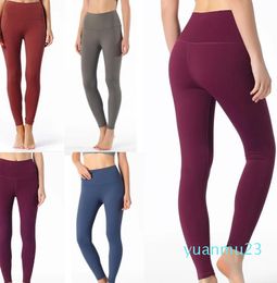 undefined Broeken Dames yoga-outfit Meisjes Hardloopoutfits met hoge taille Dames Sport Volledige leggings Dame Pant Workout lemens