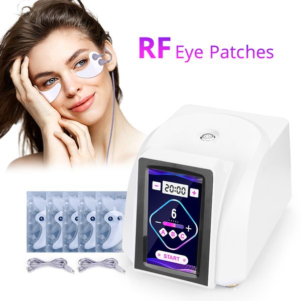 Sous les coussinets de masque pour les yeux Cernes Collagène Patchs anti-âge Skincare RF Machine