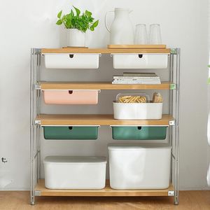 Onder het bureau verborgen lade opbergdoos multifunctionele kantoorbureaus kast pasta storages organisator dozen groot