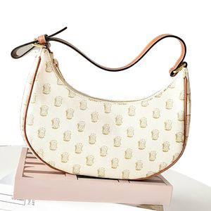 Triomphes Ava Cas Half Moon Designer Sac Luxurys Sac à main Pochette Pochette Saccent de crescentes de Fashion