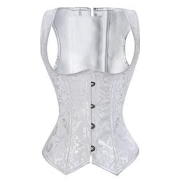 corset sous le buste acier désossé grande taille gilet basques corsets et bustiers lingerie pour femmes haut sexy corsetto bandoulière 2743