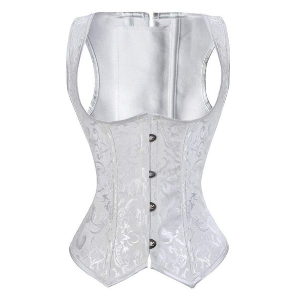 underbust corset acier désossé plus la taille gilet basques corsets et bustiers lingerie pour femmes top sexy corsetto bandoulière