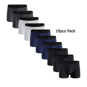 Onderbroek 10 Stuks Pack 2023 Mannen Slipje Katoenen Ondergoed Mannelijke Merk Boxer En Voor Homme Luxe Set Shorts Box slip 231215