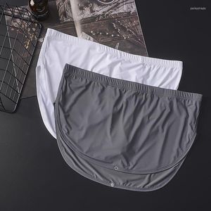 Caleçon 2022 marque Sexy homme sous-vêtements Boxer hommes coton mode détachable conception doux mâle poche culotte boxeurs court