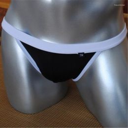 Sous-pants 2023 MENS MENS NYLON BROIS LOBS RISE SEXY SEXY BIKINI GAY HOMMES SUPPRESS