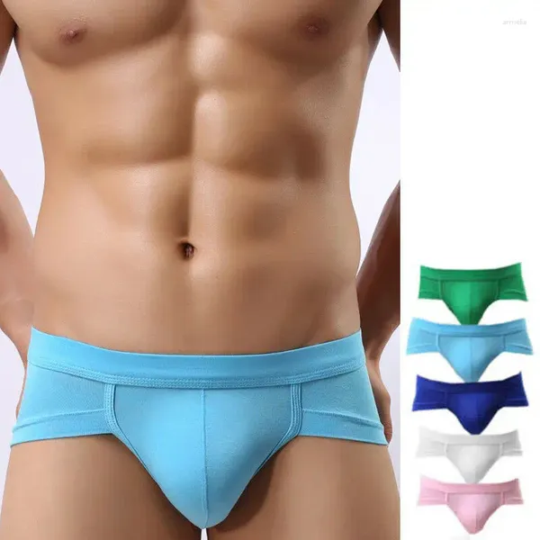 Calzoncillos 2024 Calzoncillos sexys para hombre Pantalones cortos de cintura baja sin costuras Pantalones Ropa interior Calzoncillos Hombres Negro Gris Rosa Rojo Blanco Azul